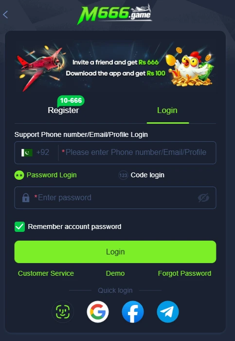 M666 Login